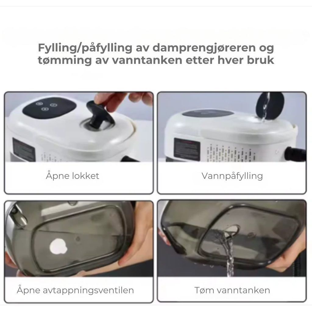 PowerSteam™ | Når snavs ikke vil give sig 🌀