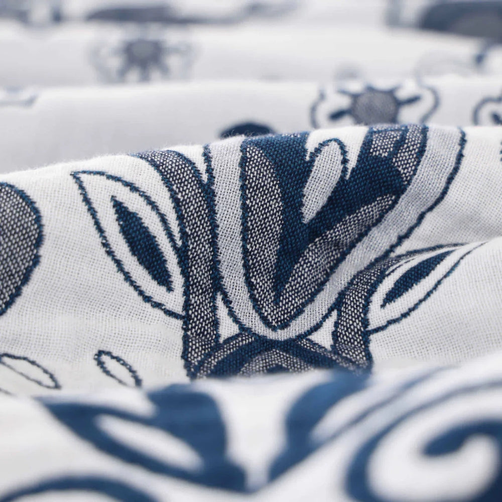 Paisley Dream bomullspledd med dusker