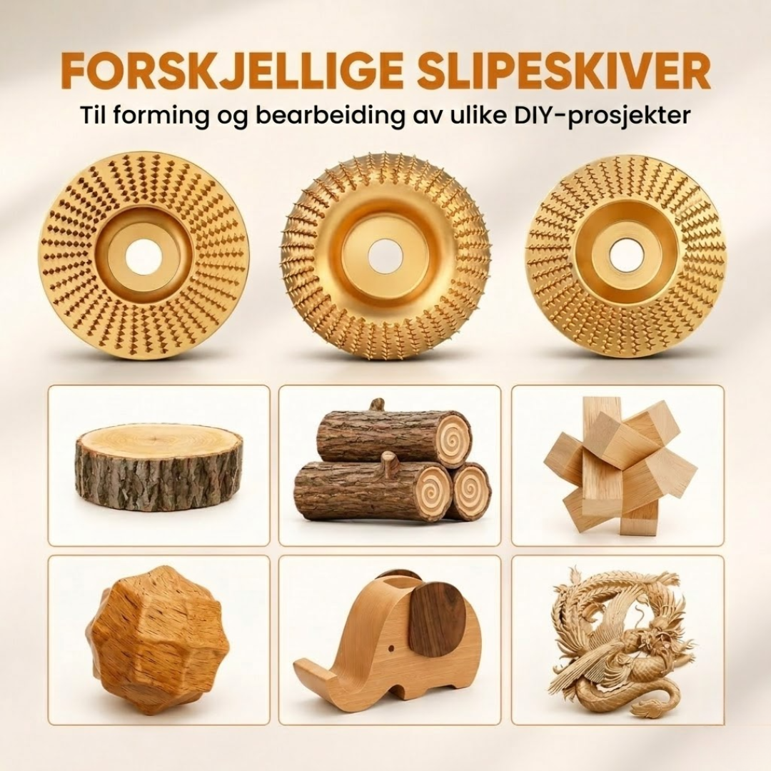 CarveDisc Pro™ | Treskæringsskiver til vinkelsliber