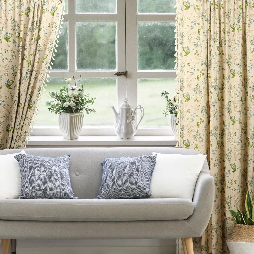 Gardin med villblomster