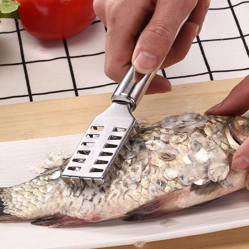 Fiskeskala støvler i rustfrit stål