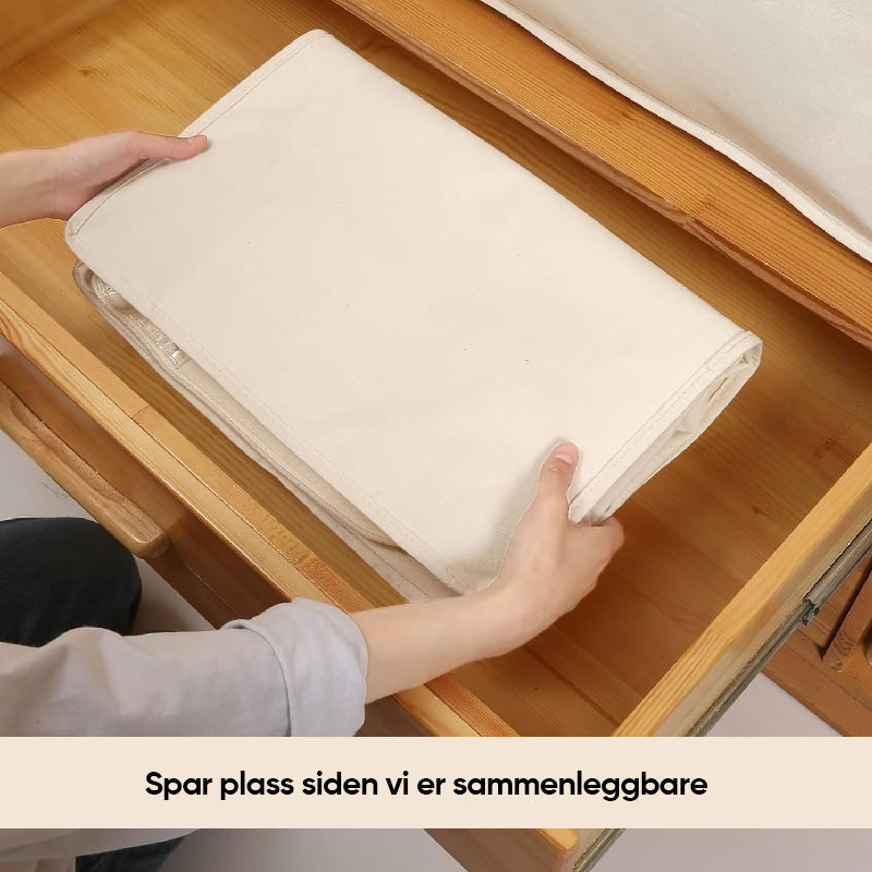 Stor Kapasitet Kompresjons Oppbevaringspose for Dyne