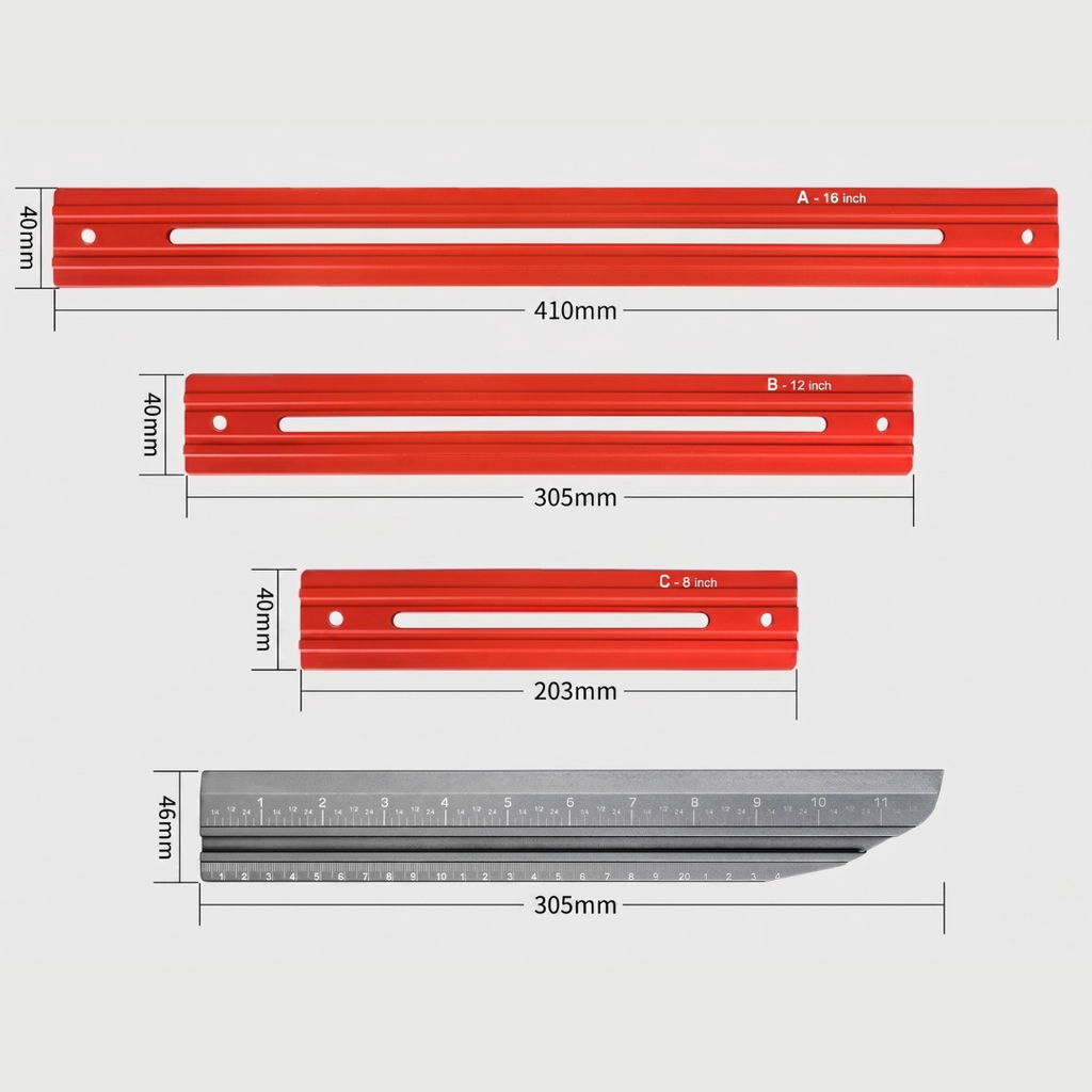 AngleStep™ | Justerbart trappetrinmåleværktøj i aluminiumslegering