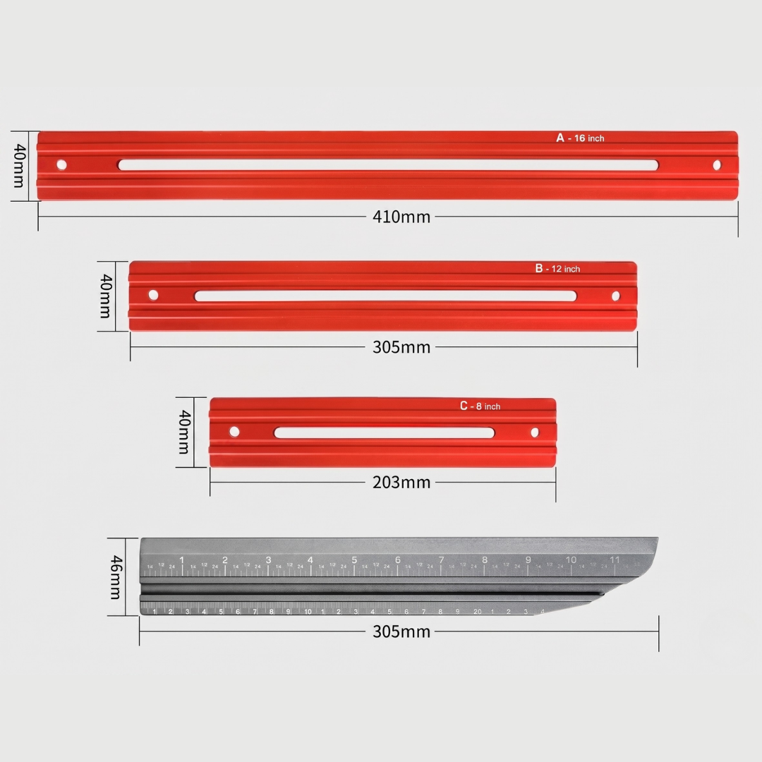 AngleStep™ | Justerbart trappetrinmåleværktøj i aluminiumslegering