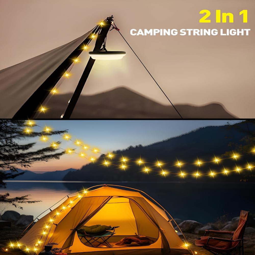 Roll & Glow lysslynge til camping