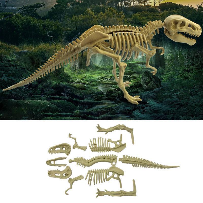 Gjør det selv arkeologisk gruvedrift dinosaur-fossile leker