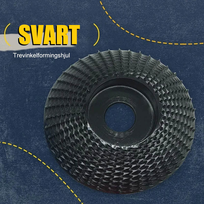 Trebearbeiding vinkelslipfat