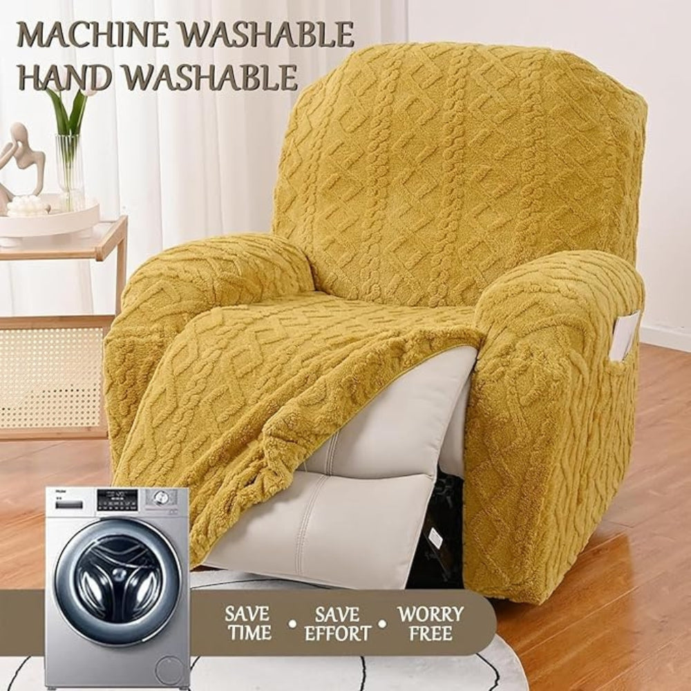 Elastisk jacquard-trekk til reclinerstol