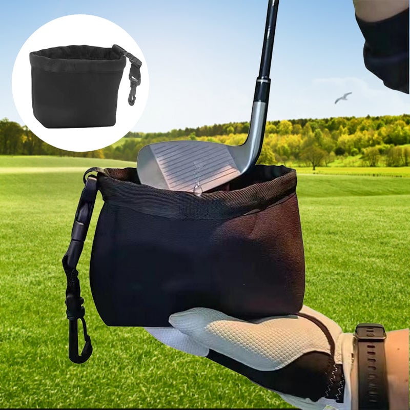 Rengjøringspose for golfkøller og golfballer