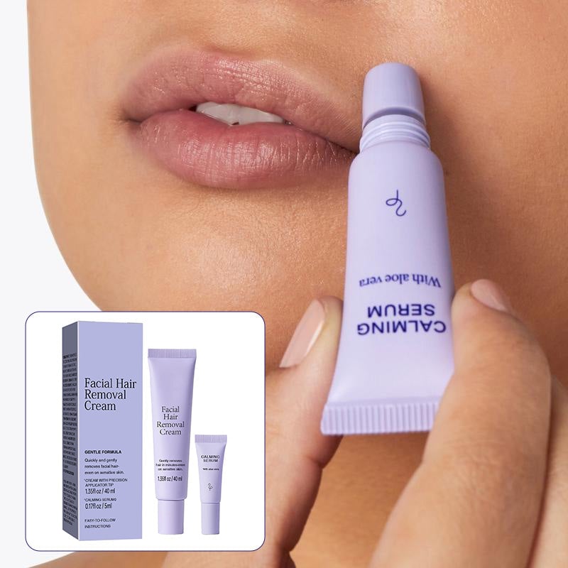 Hårfjerningskrem og Beroligende-essens