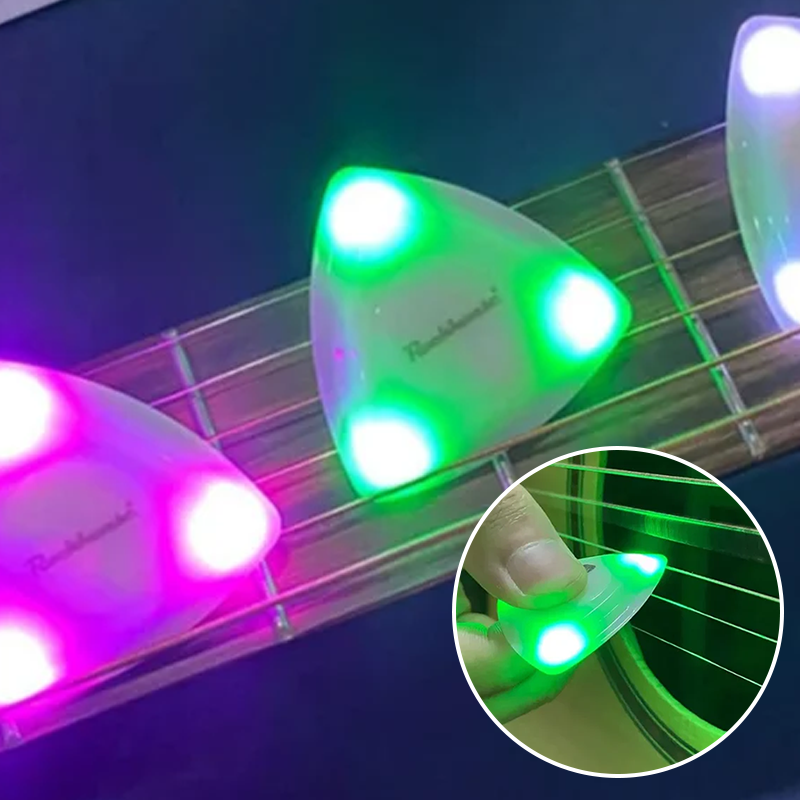Lysende Gitarplekter