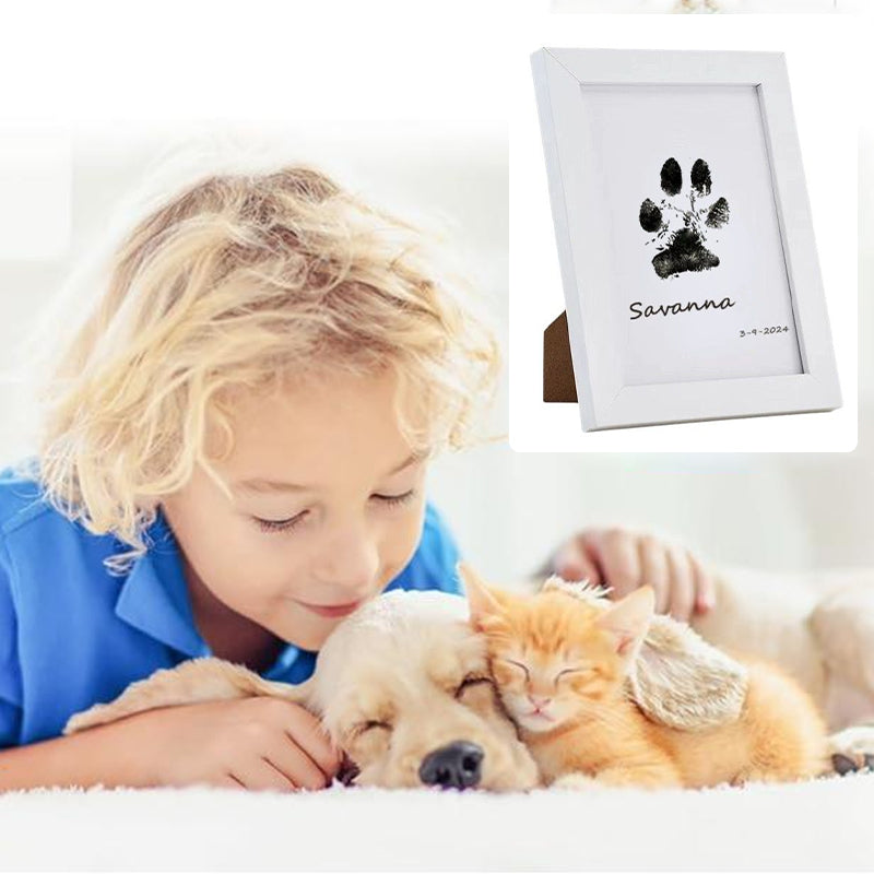 DogCatFri™ PawPrint: Kjæledyr Pote Ramme Og Utskrift Sett