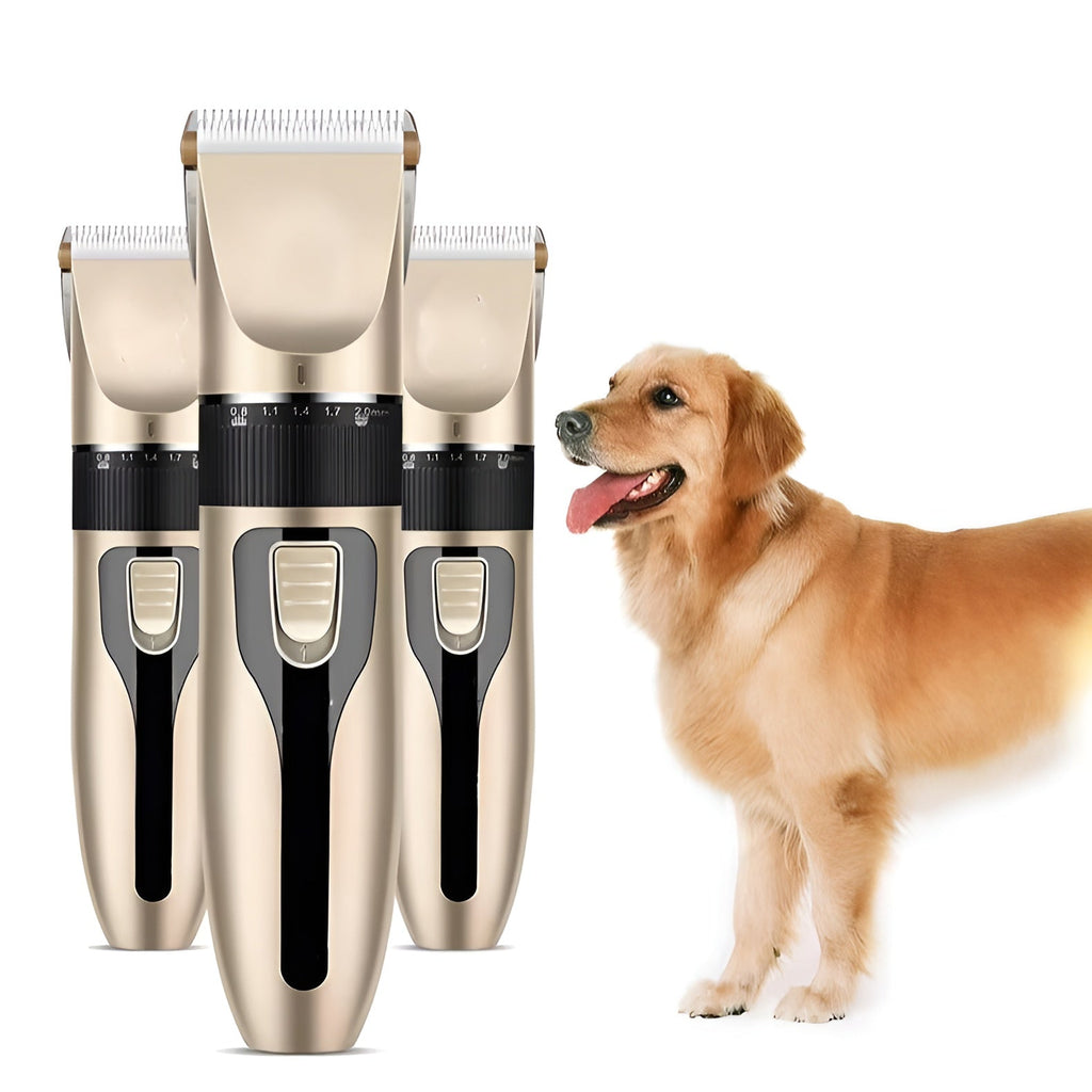 DogFri™ PetClipper: Høykvalitets Oppladbart Profesjonelt Kjæledyr Trimmesett