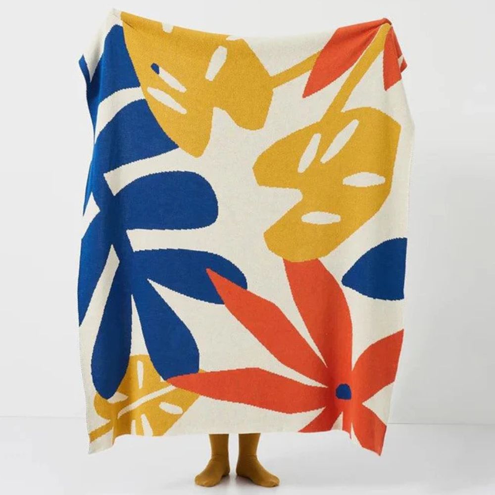 Tropical Breeze strikkepledd