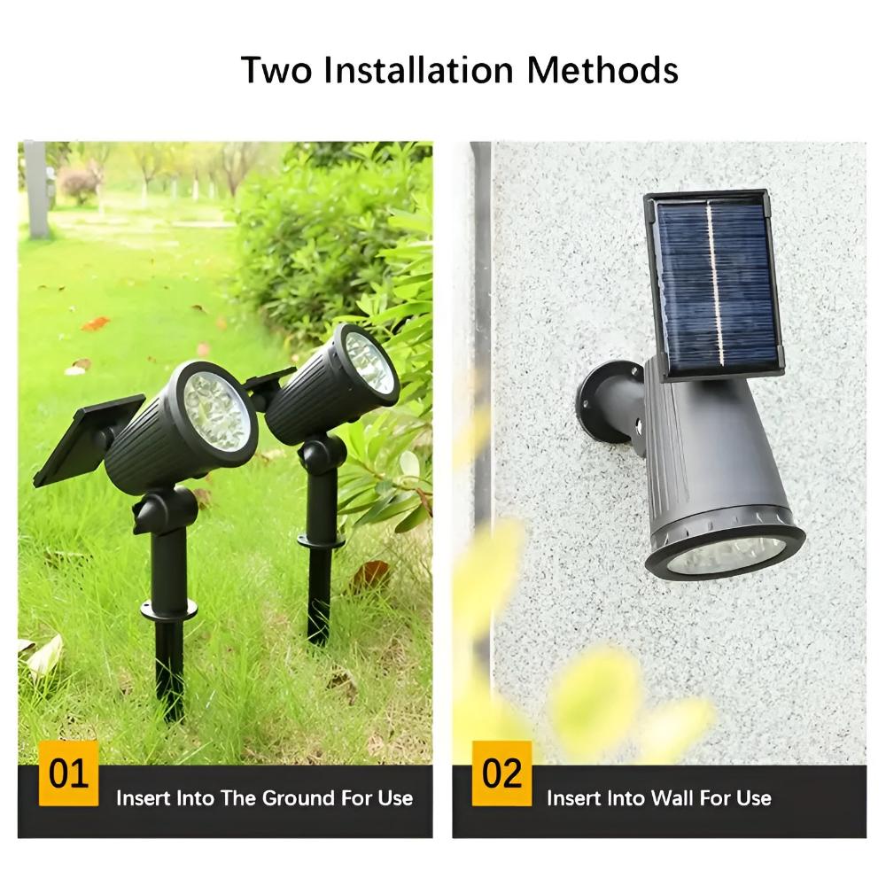 Power Glow solcellelampe