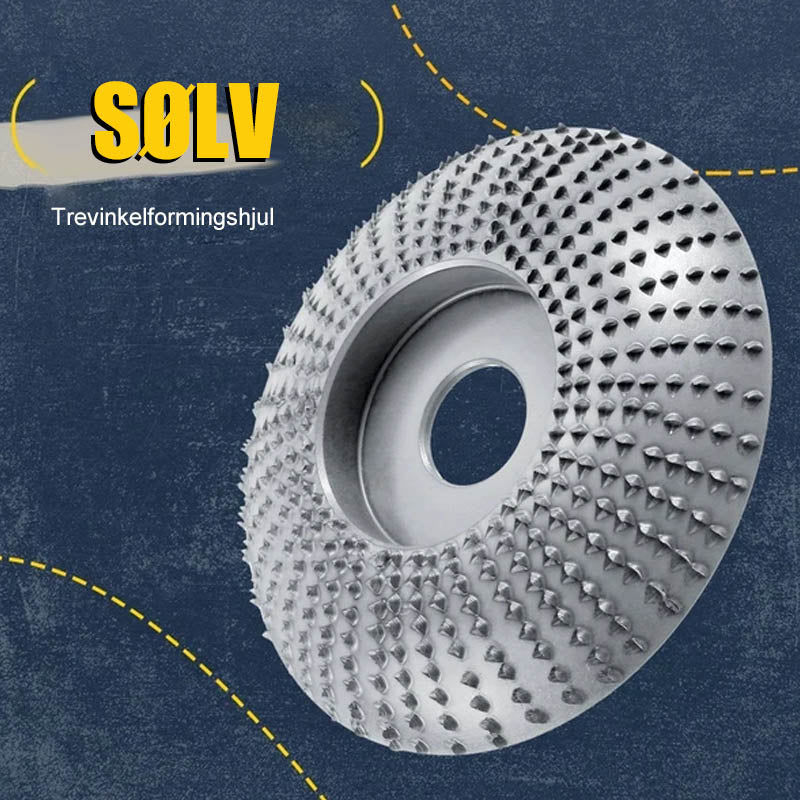 Trebearbeiding vinkelslipfat