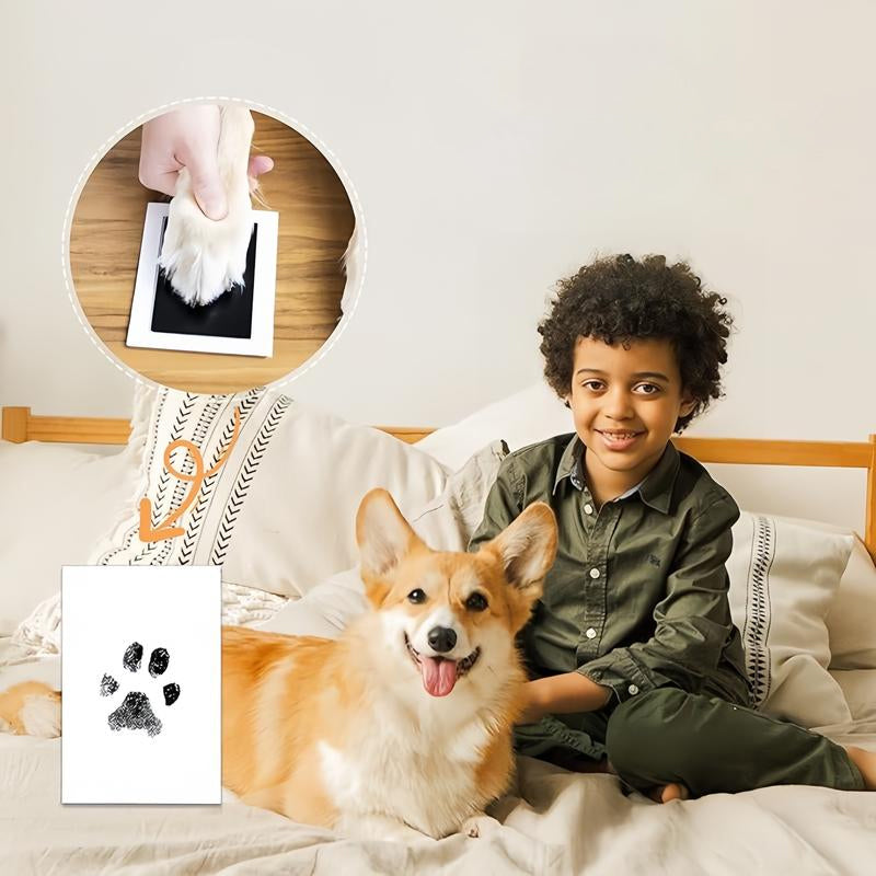 DogCatFri™ PawPrint: Kjæledyr Pote Ramme Og Utskrift Sett