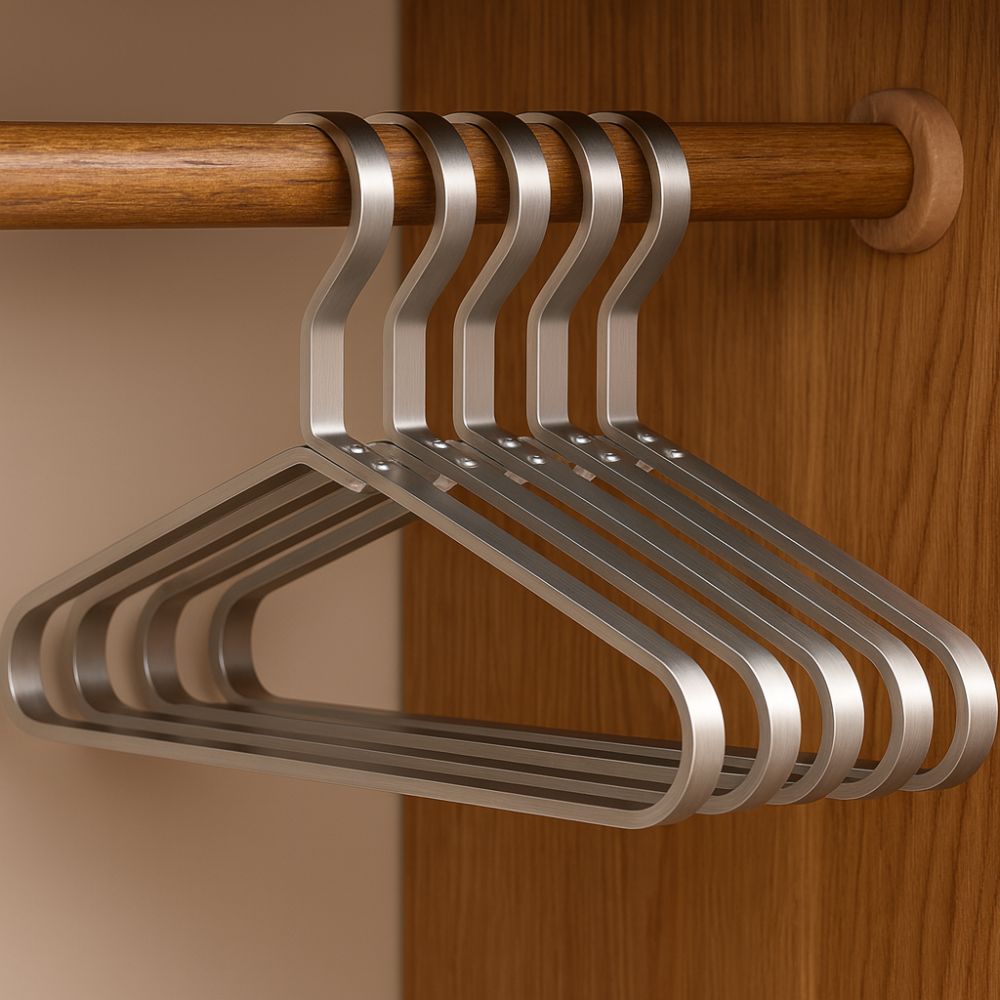 Slanke kleshengere i metallegering