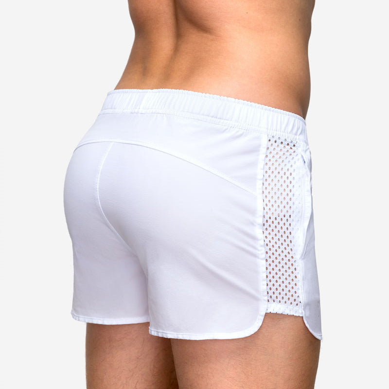 Sommer Strand-Shorts med Pustende Netting for Menn