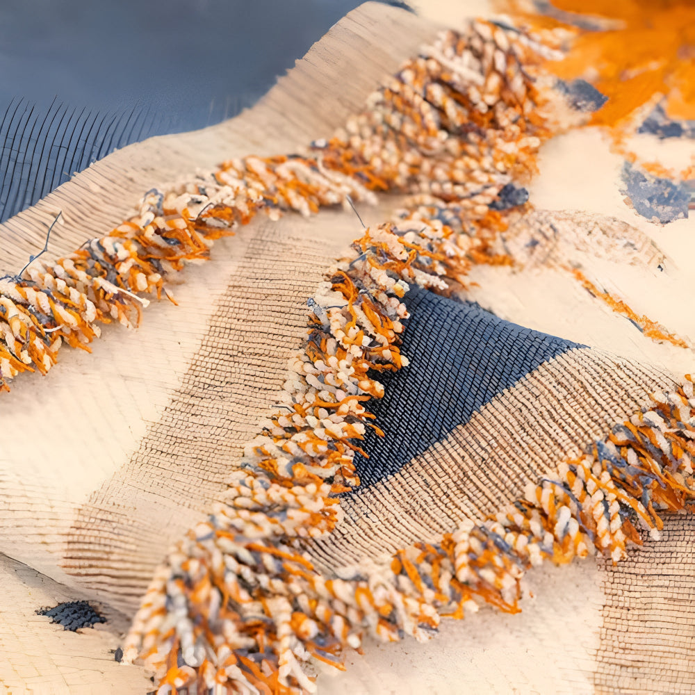 Sofatrekk i jacquard med høstranker