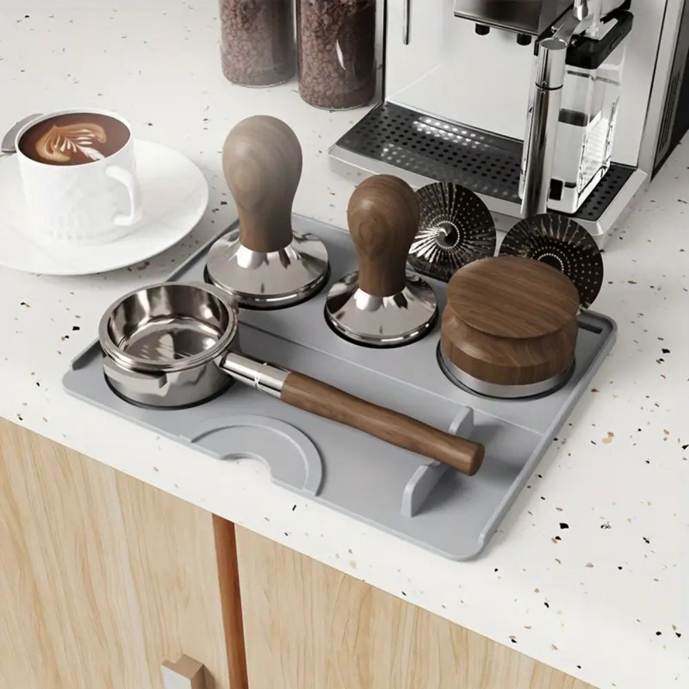 Silikonmatte til espressostamping – Grå