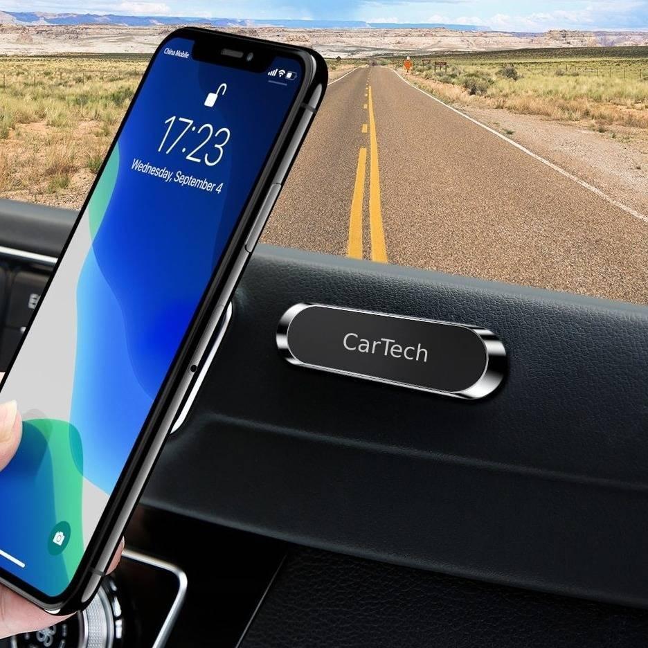CarTech Magnetisk Mobilholder – Sterk, Gjenbrukbar & 360° Roterbar - NordHjem