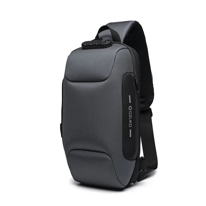 Tyverisikker Crossbody Bag med USB - ladeport - NordHjem
