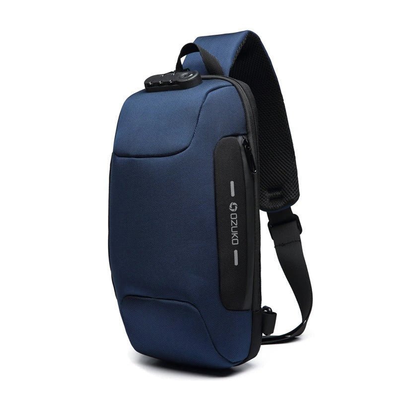 Tyverisikker Crossbody Bag med USB - ladeport - NordHjem