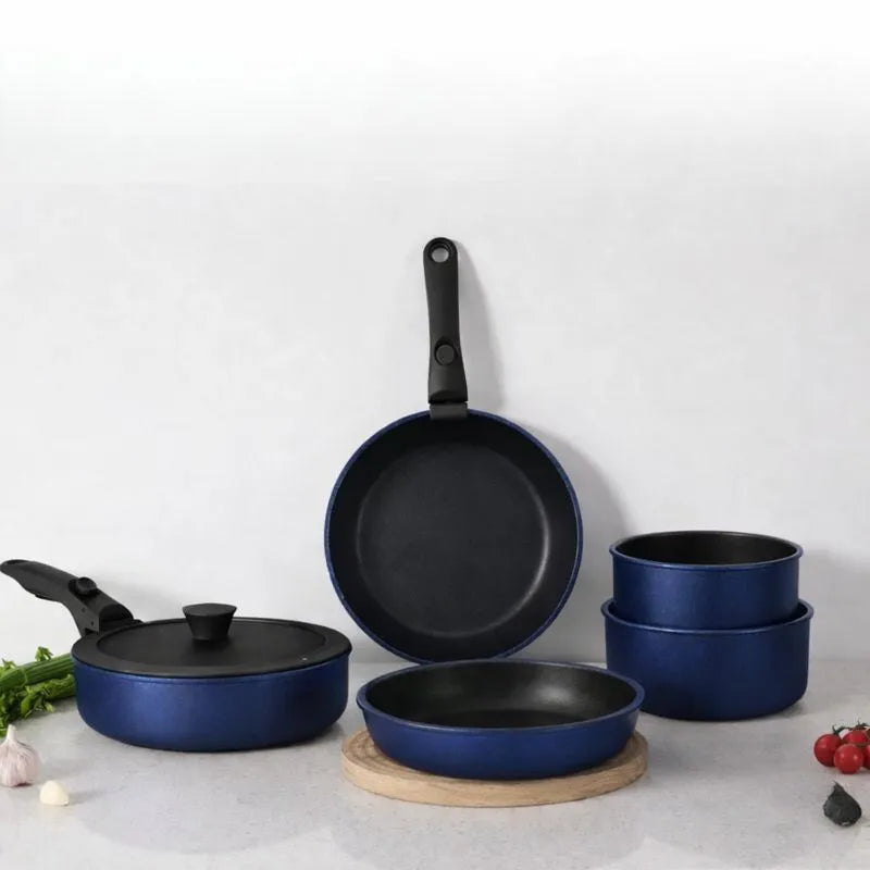 Nordhjem™ Keramisk Grydesæt – Midnight Edition