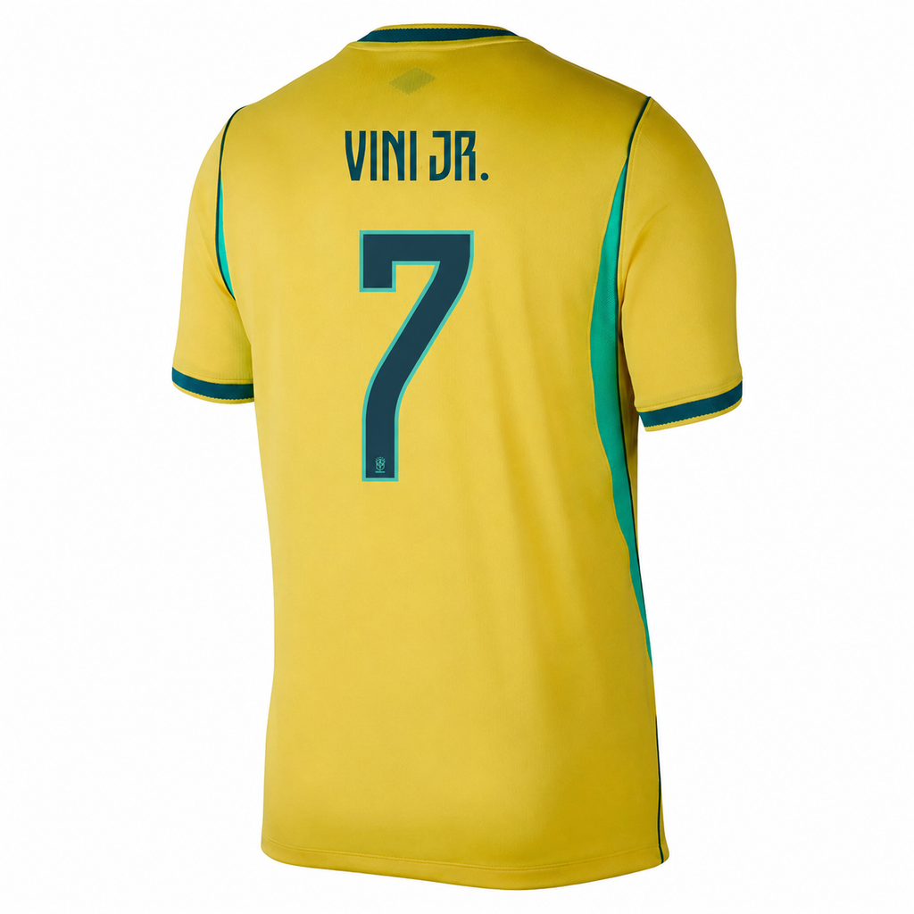Vinícius Júnior - Brasil Landslagsdrakt 2026 - Fotballdrakt
