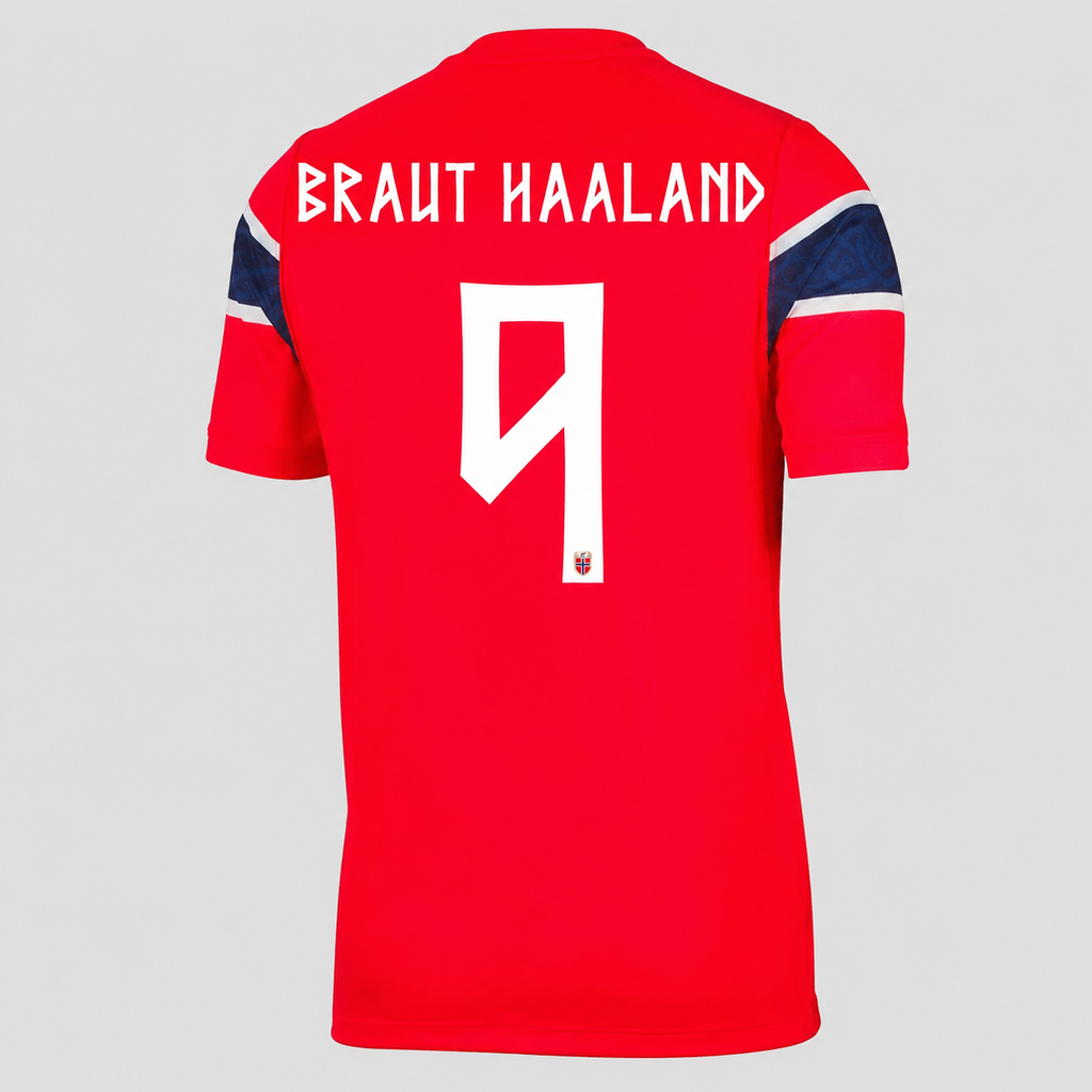 Haaland - Norge Landslagsdrakt 2026 - Fotballdrakt