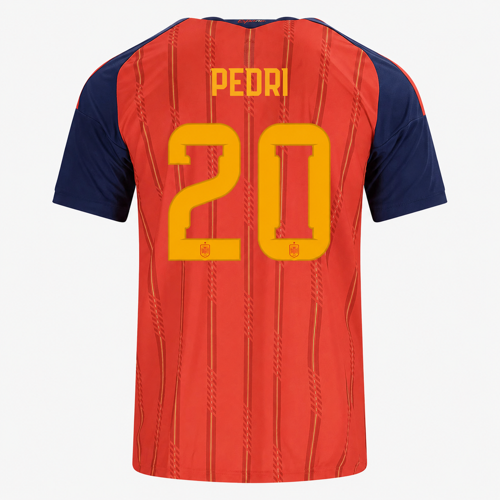 Pedri - Spania Landslagsdrakt 2026 - Fotballdrakt