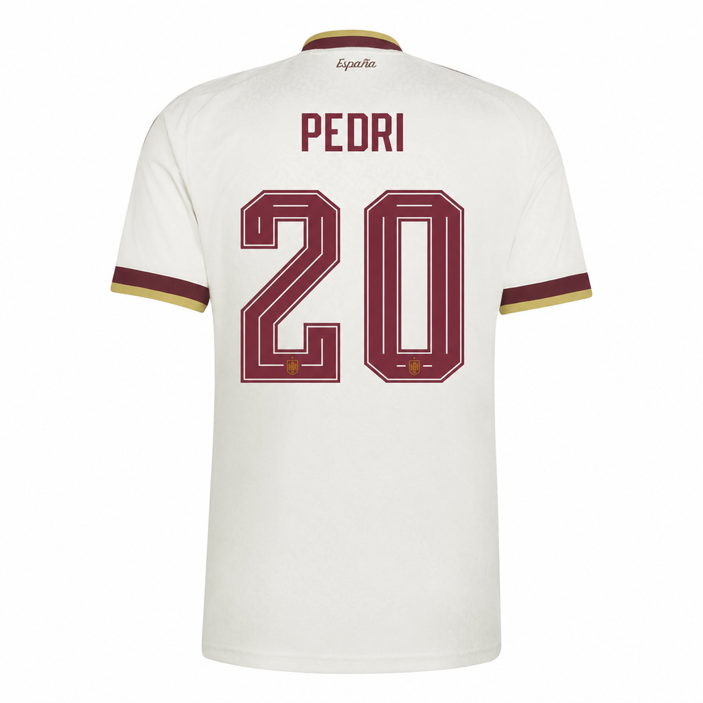 Pedri - Spania Landslagsdrakt 2026 - Fotballdrakt