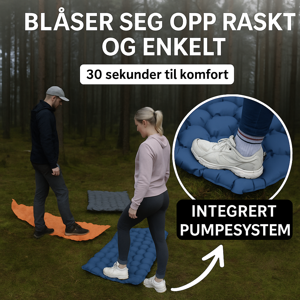 Ultralett Luftmadrass PRO - Nordpad