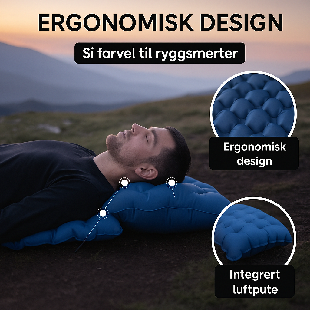 Ultralett Luftmadrass PRO - Nordpad