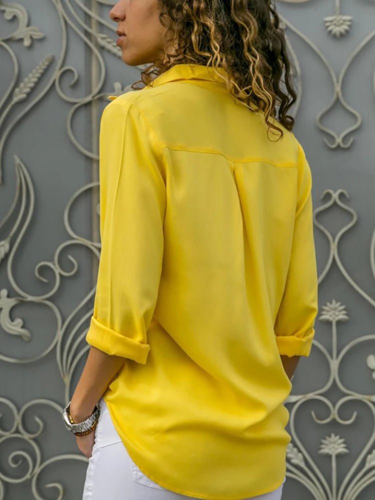 Damebluse Allsidig Design Lett Materiale - NordHjem