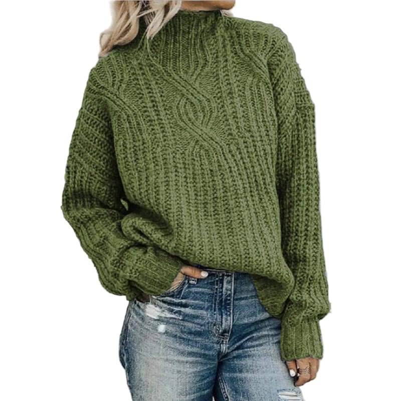 Damer Pullover Moderne Design Myk Materiale - NordHjem