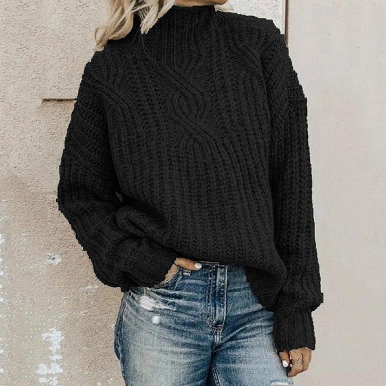 Damer Pullover Moderne Design Myk Materiale - NordHjem