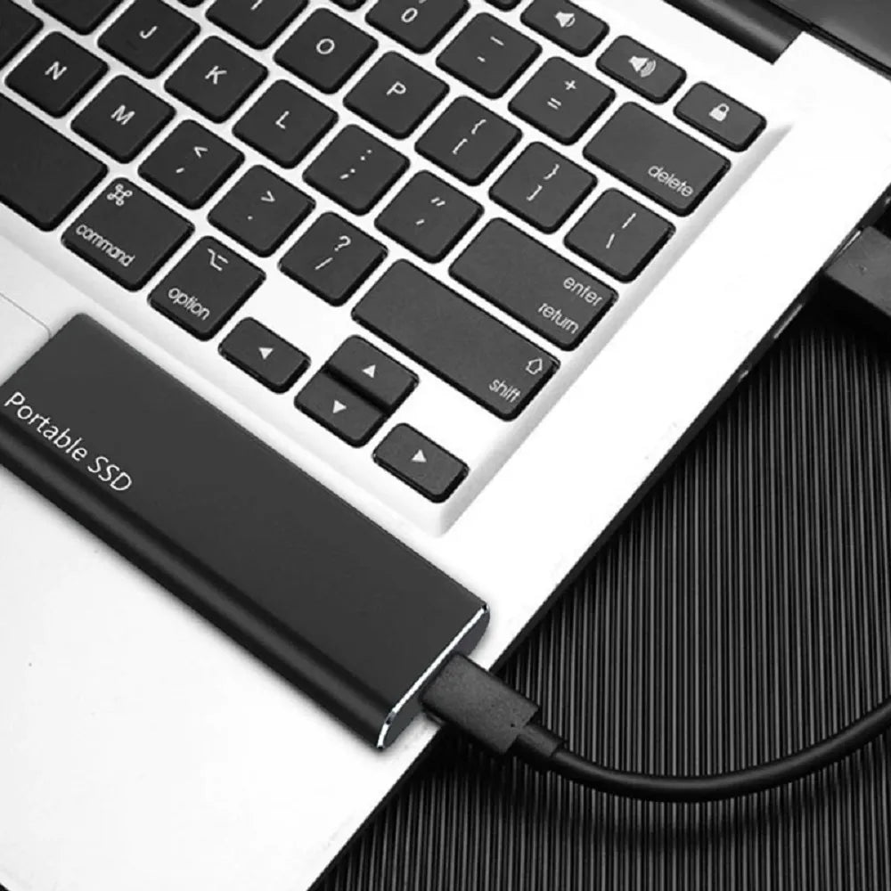 Ekstern harddisk 4TB USB-C bærbar lagring