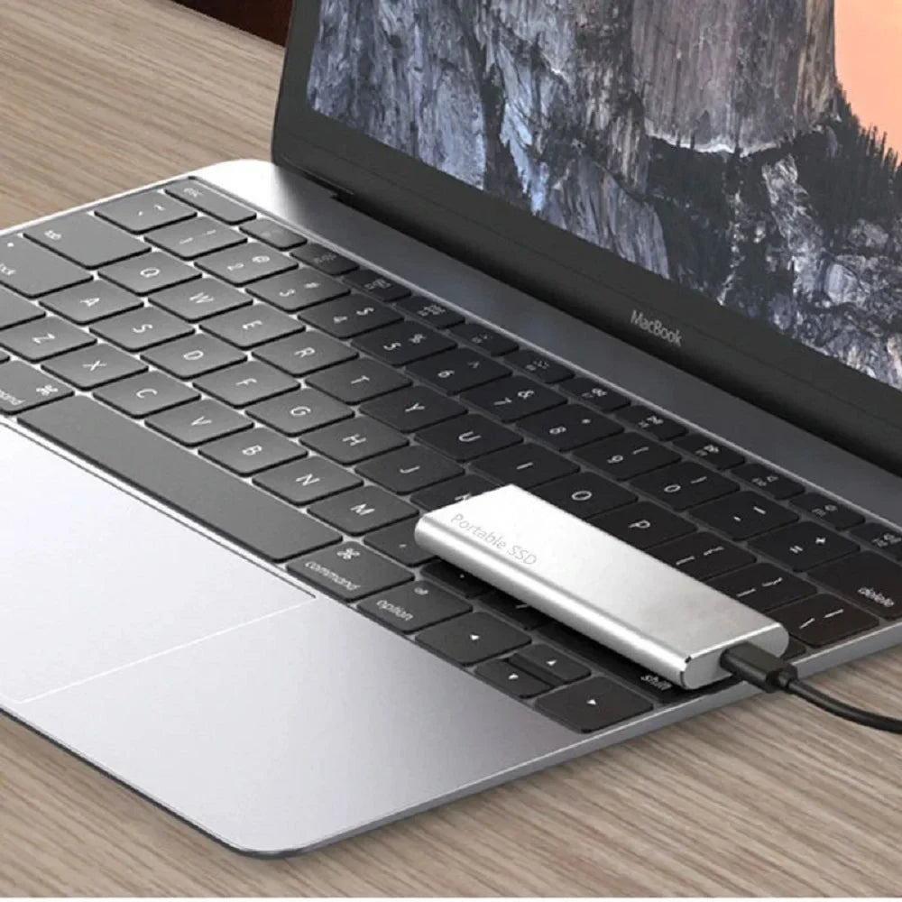 Ekstern harddisk 4TB USB-C bærbar lagring