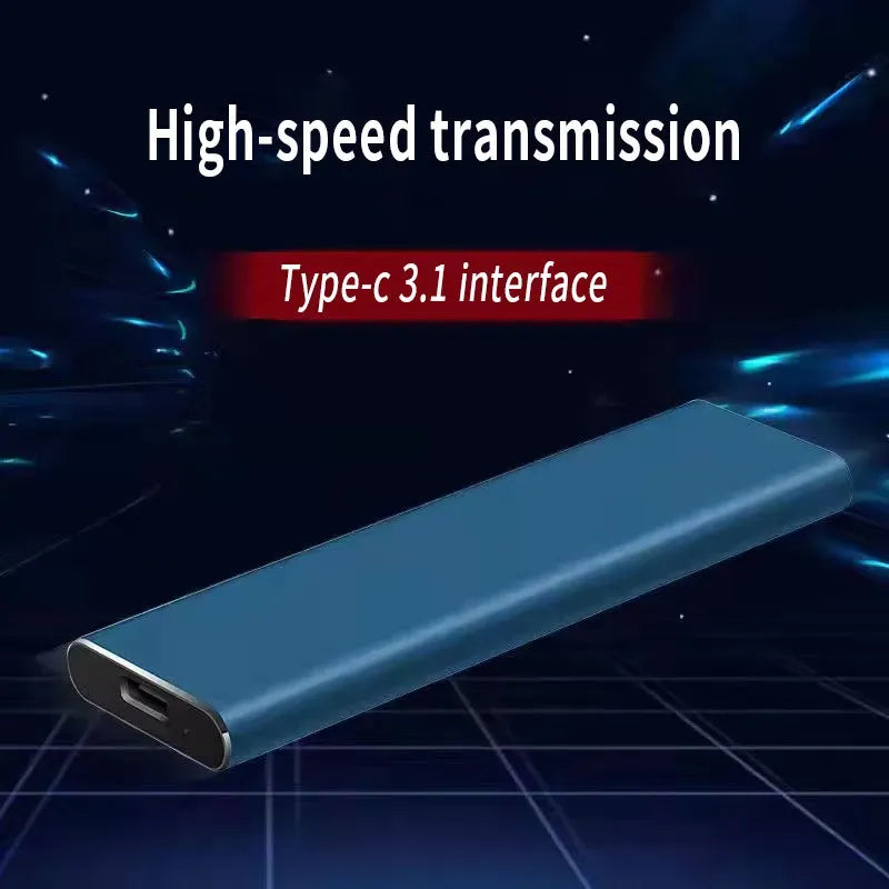 Ekstern harddisk 4TB USB-C bærbar lagring
