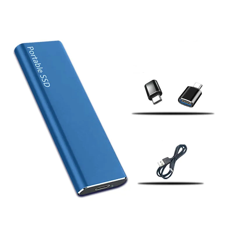 Ekstern harddisk 4TB USB-C bærbar lagring
