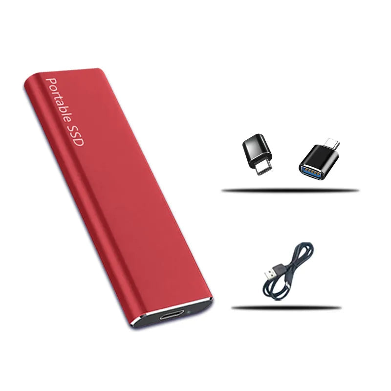 Ekstern harddisk 4TB USB-C bærbar lagring