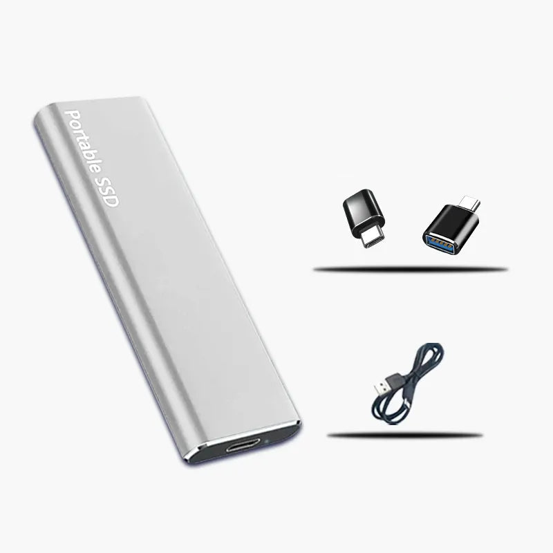 Ekstern harddisk 4TB USB-C bærbar lagring