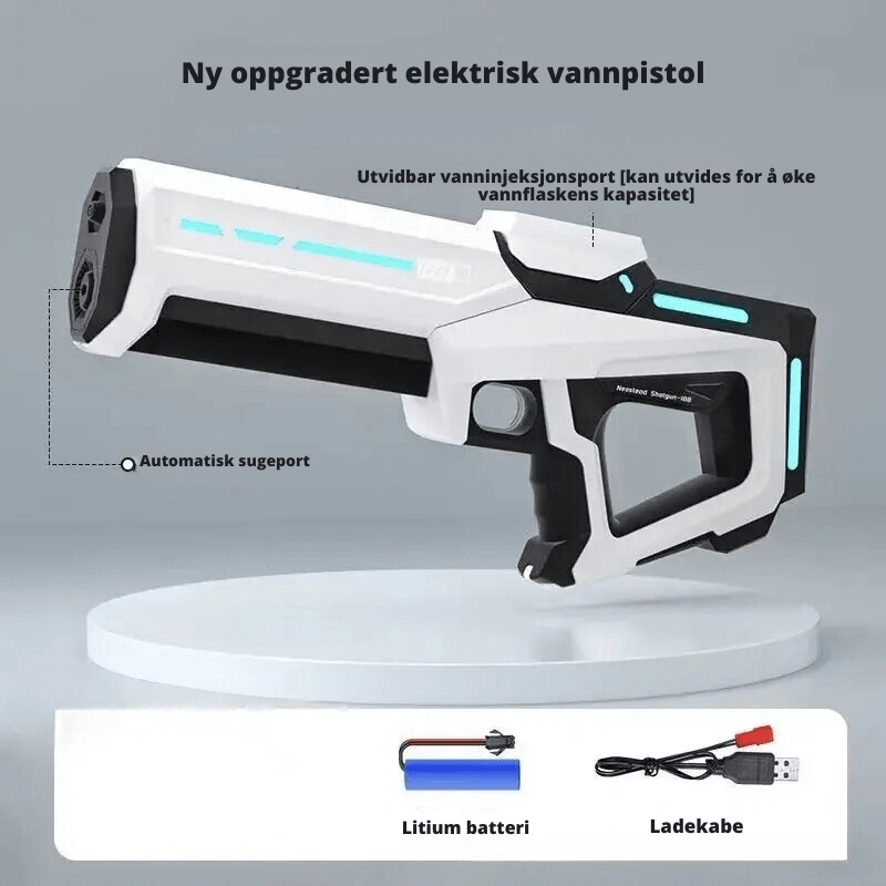 Elektrisk vannpistol – din ultimate gadget for vannmoro hele sommeren! - NordHjem