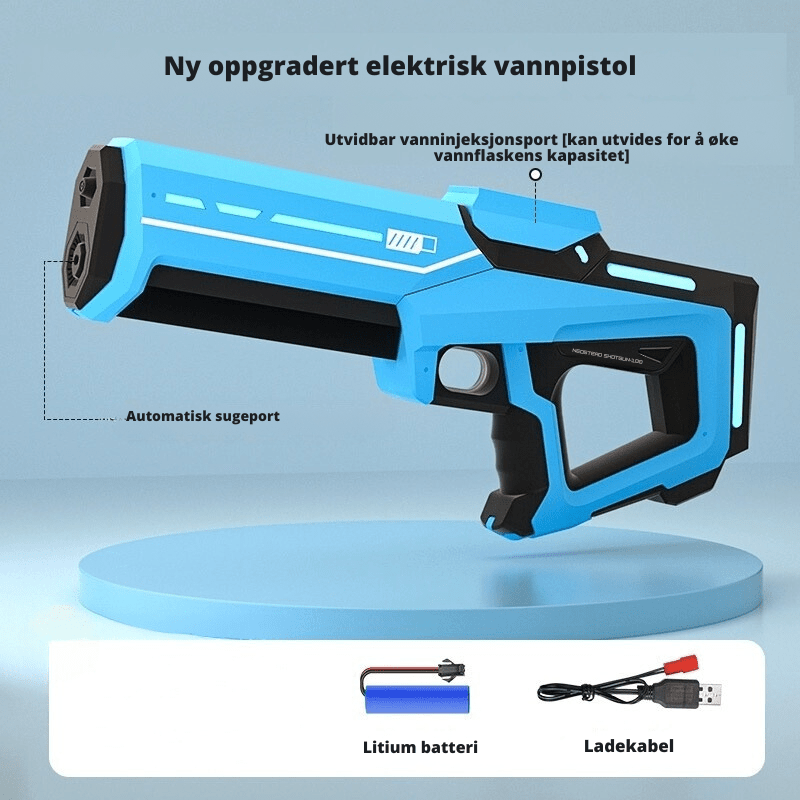Elektrisk vannpistol – din ultimate gadget for vannmoro hele sommeren! - NordHjem