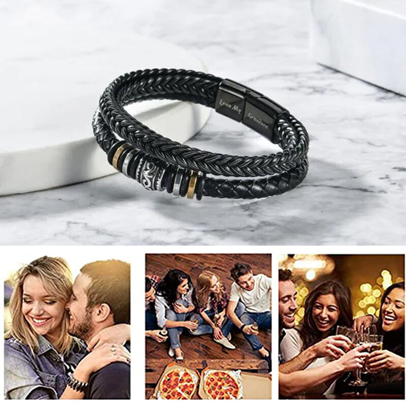 Jeg vil alltid være med deg dobbeltradsarmbånd