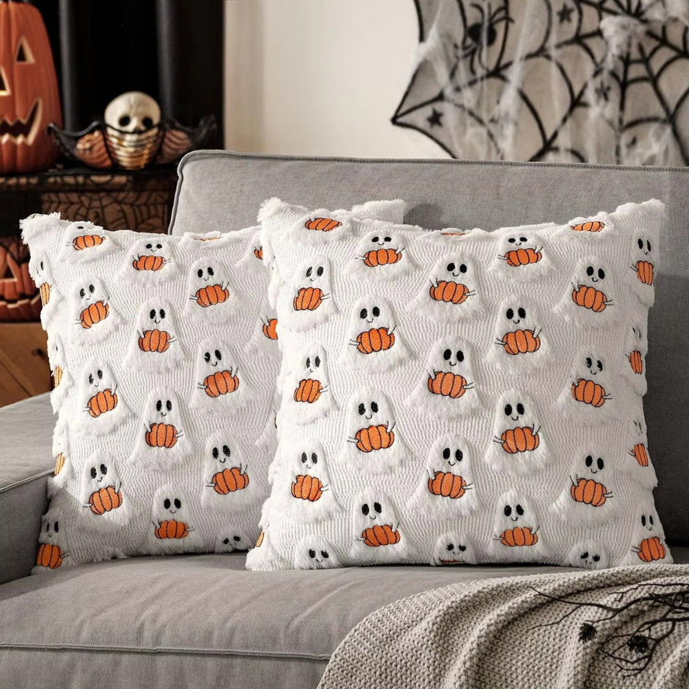 Halloween-putetrekk i kunstfleece med gresskar