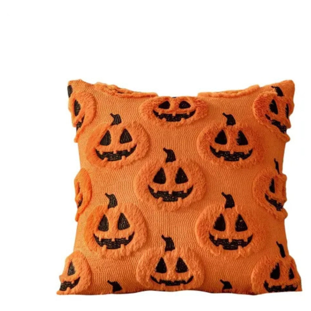 Halloween-putetrekk i kunstfleece med gresskar