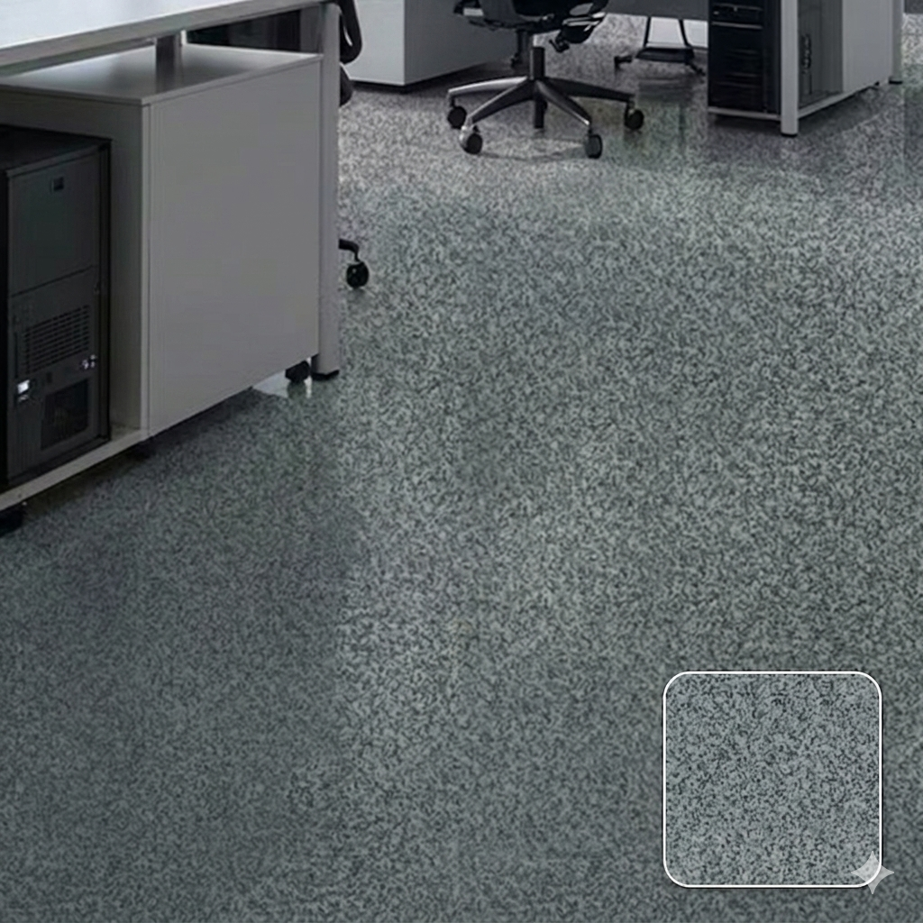 FloorCoating: Elegant Glansfull Finish Gulv Marmor Utseende Epoxy Belegg